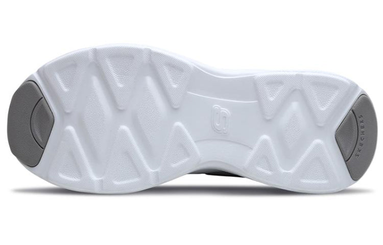 (WMNS) Skechers D'lites Airy 'Black White Grey' 88888105-BKGD