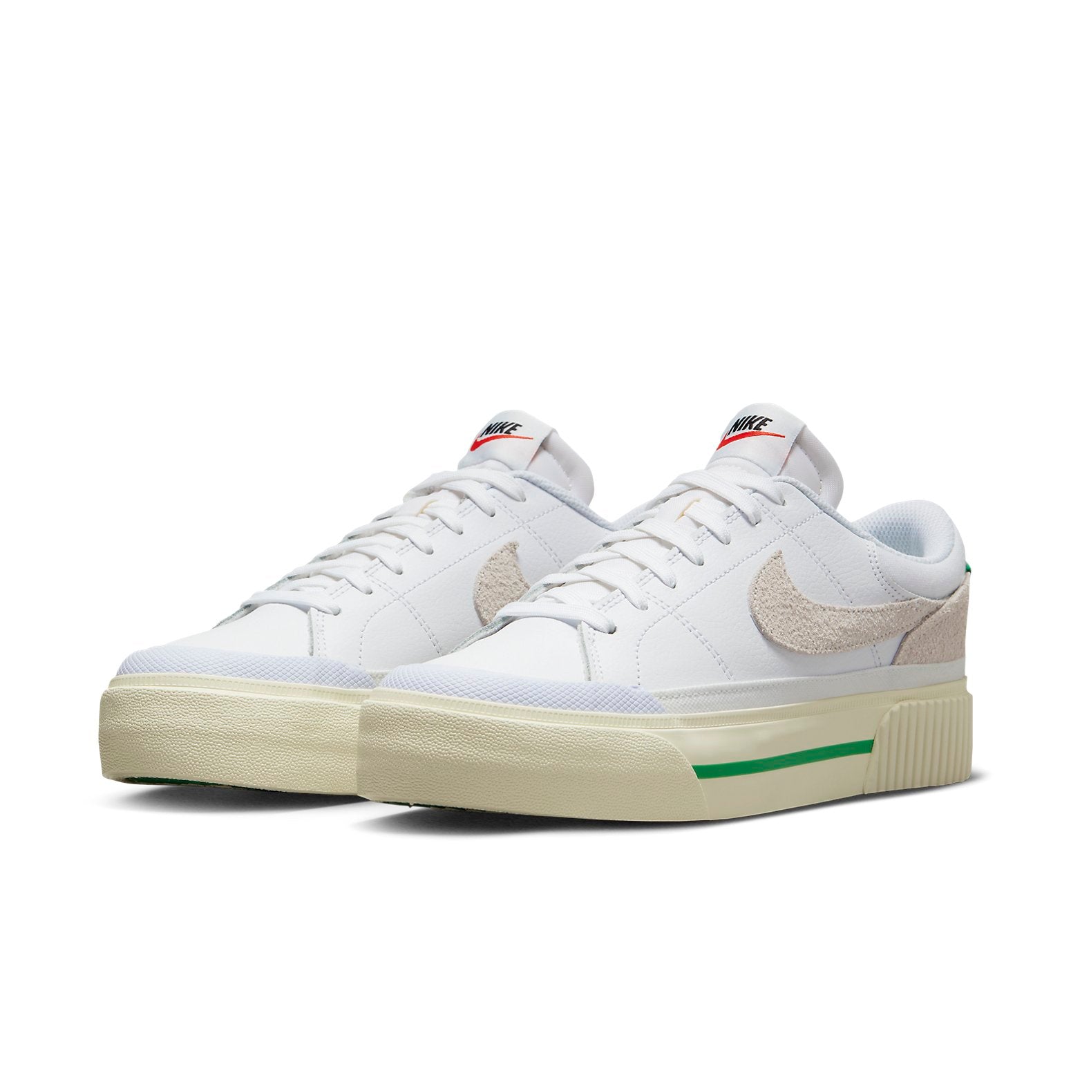 (WMNS) Nike Court Legacy Lift 'White Stadium Green' FJ5483-100