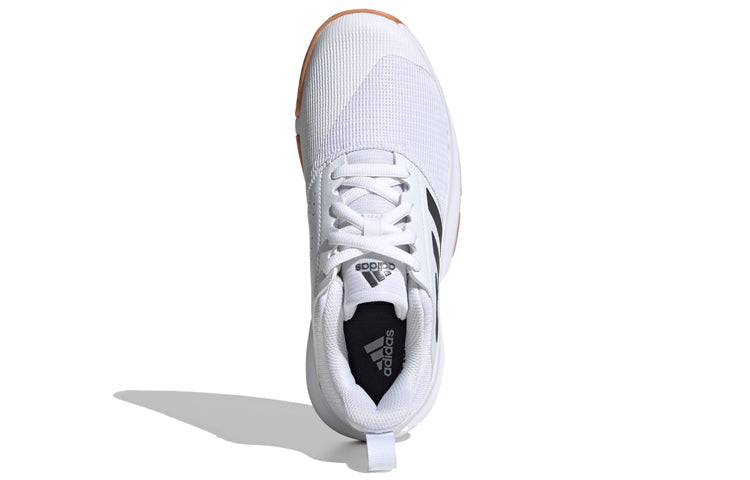 adidas Essence Indoor Low Tops Badminton Shoe Unisex White FU8400