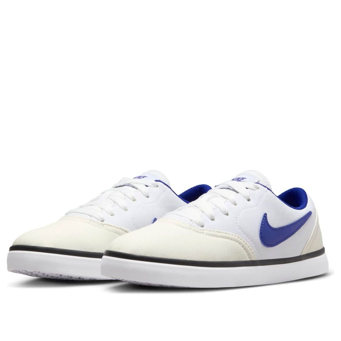 (GS) Nike SB Check Canvas 'Summit White Royal Blue' 905373-102