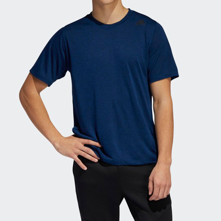 adidas Round Neck Short Sleeve Blue EB8047