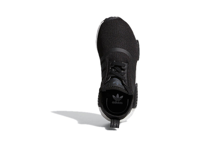 (PS) adidas NMD_R1 J 'Black White' FW0415