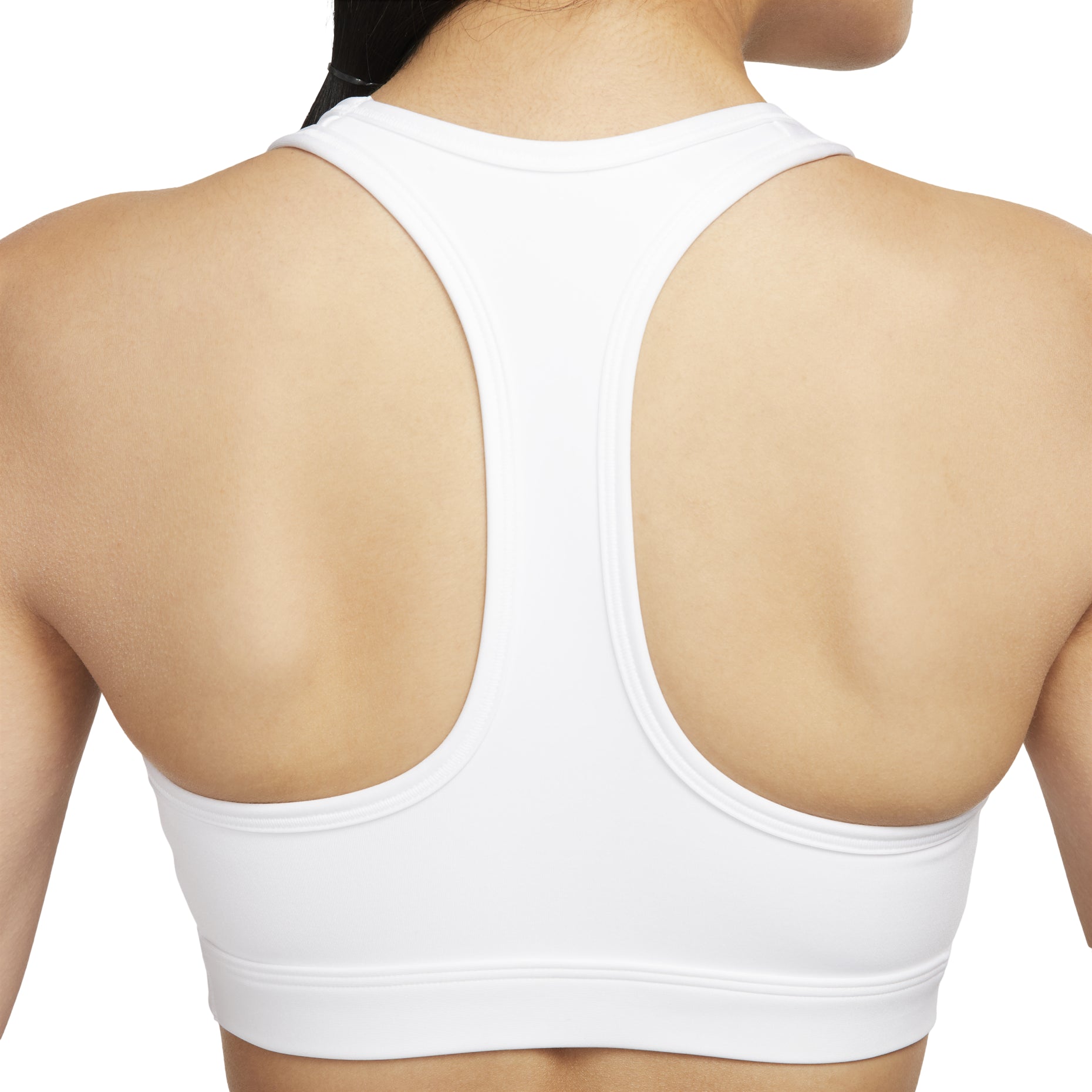 (WMNS) Nike Swoosh Medium Support Sports Bra 'White' DX6822-100