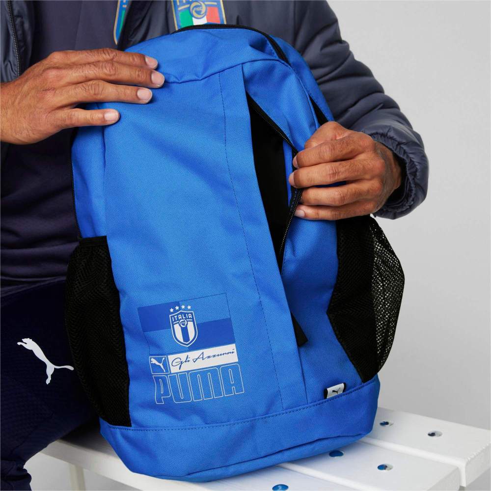PUMA City Core Plus Football Backpack 'Blue Black' 07900901