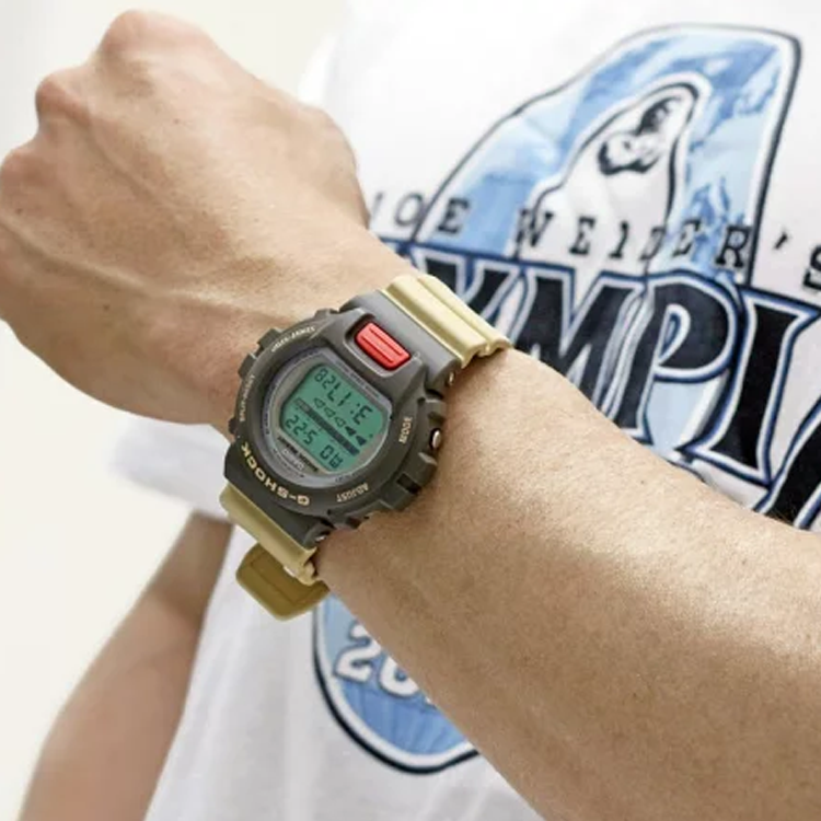 CASIO G-shock Digital 'Tan' DW-6600PC-5JF