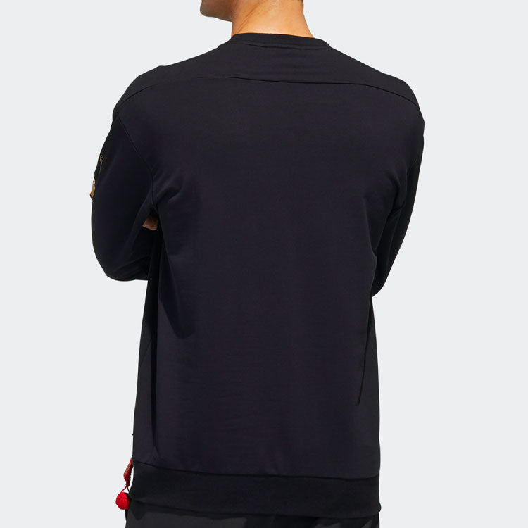 adidas Cny Crew Sweat Outdoor Sports Crew Neck Men's Black FU6269