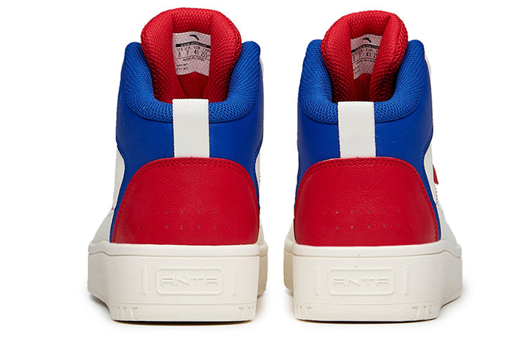 ANTA Skateboarding Series Sneakers High 'White Blue Red' 912038010-15