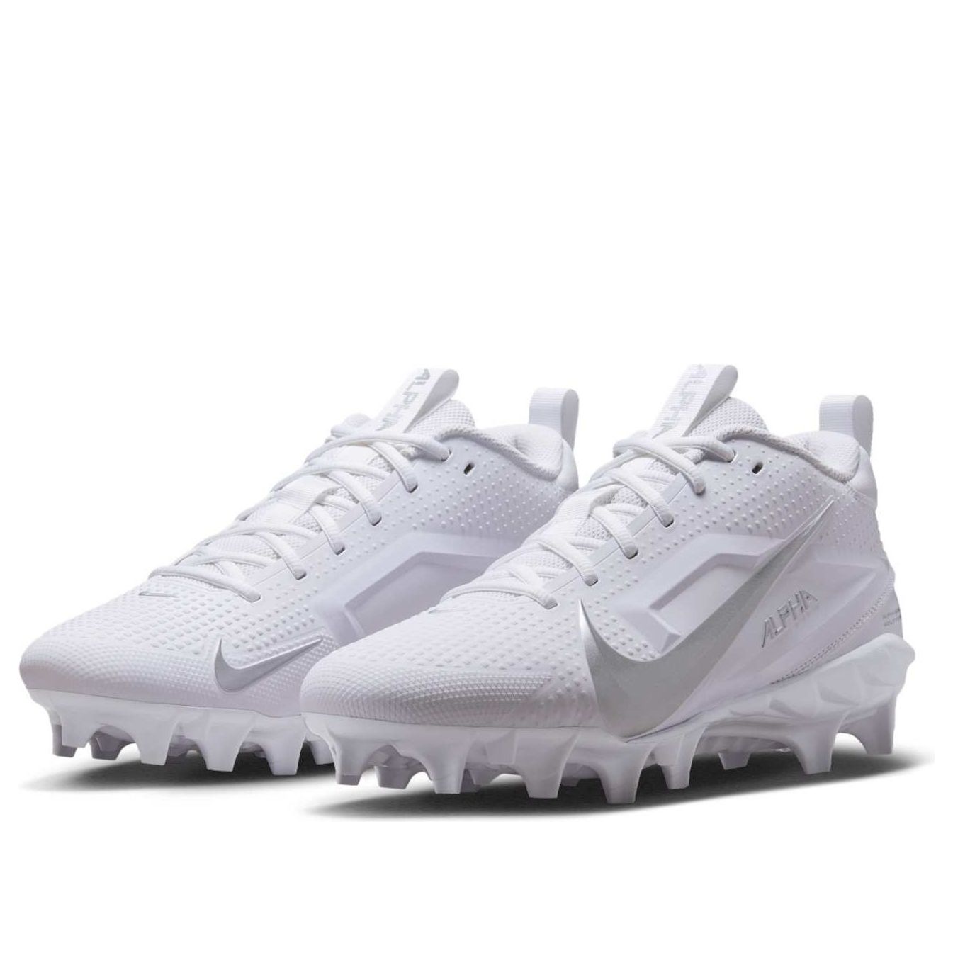 Nike Alpha Menace 4 Varsity 'White Metallic Silver' FN0027-101