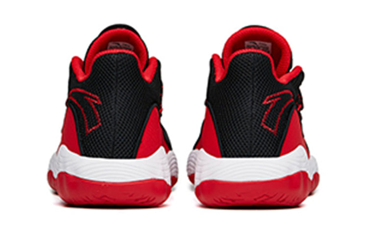 (GS) ANTA Basketball Shoes 'Black Red White' A312121129-3