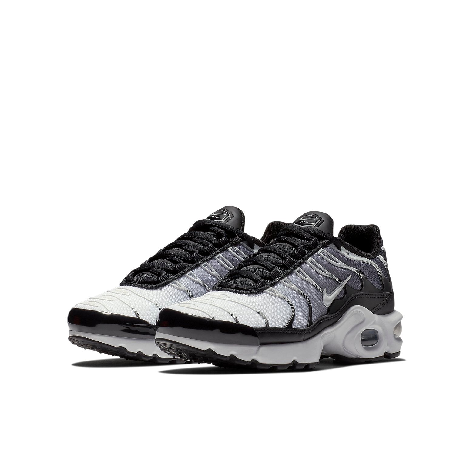 (GS) Nike Air Max Plus 'Black White' 655020-077