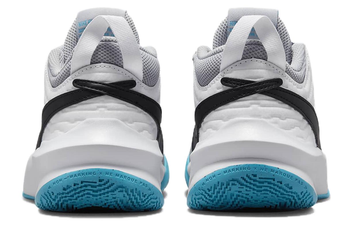 (GS) Nike Team Hustle D10 'Grey Blue Lightning' CW6735-104