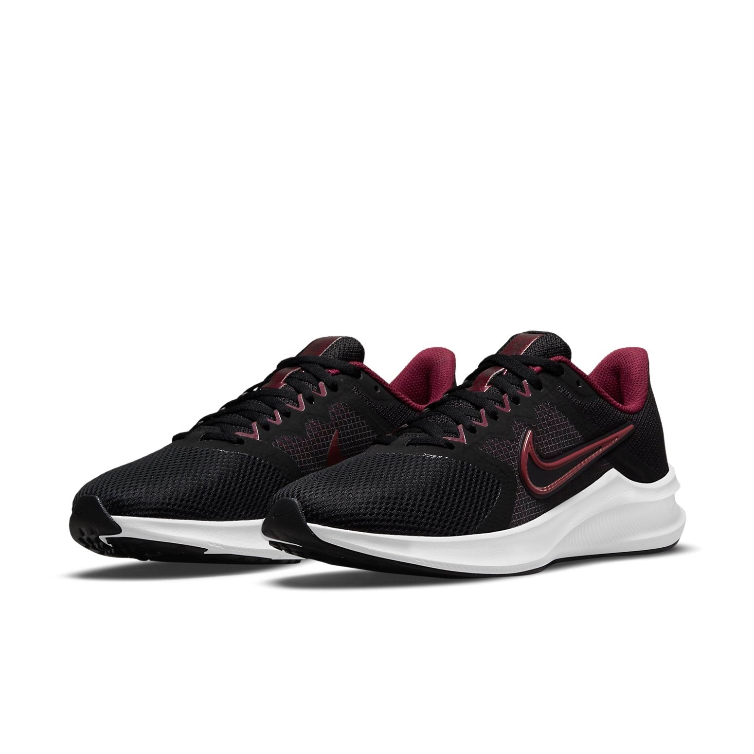(WMNS) Nike Downshifter 11 'Black Dark Beetroot' CW3413-005