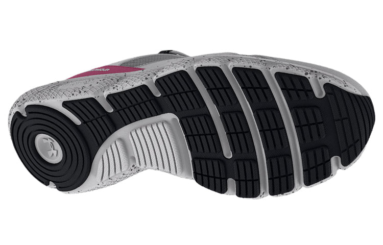(WMNS) Under Armour Charged Verssert 'Grey Pace Pink' 3025751-104