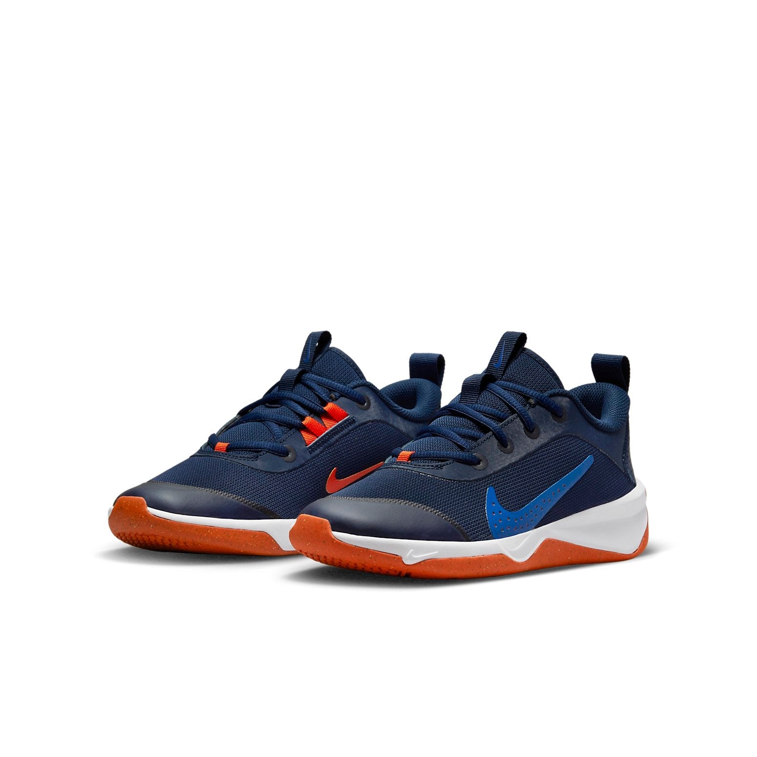 (GS) Nike Omni Multi-Court 'Midnight Navy Safety Orange' DM9027-400
