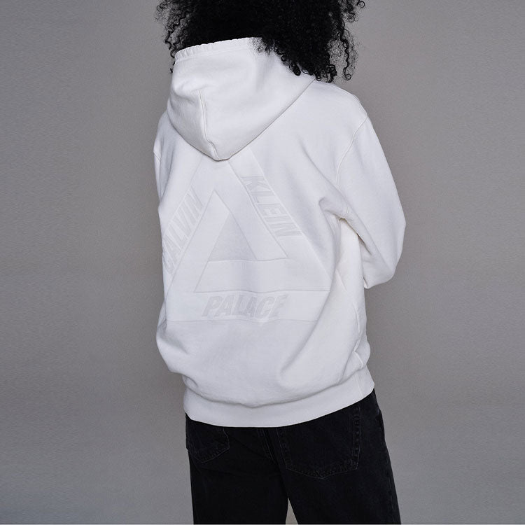 Palace X Calvin Klein Tri-ferg Hoodie 'White' 21653150-110
