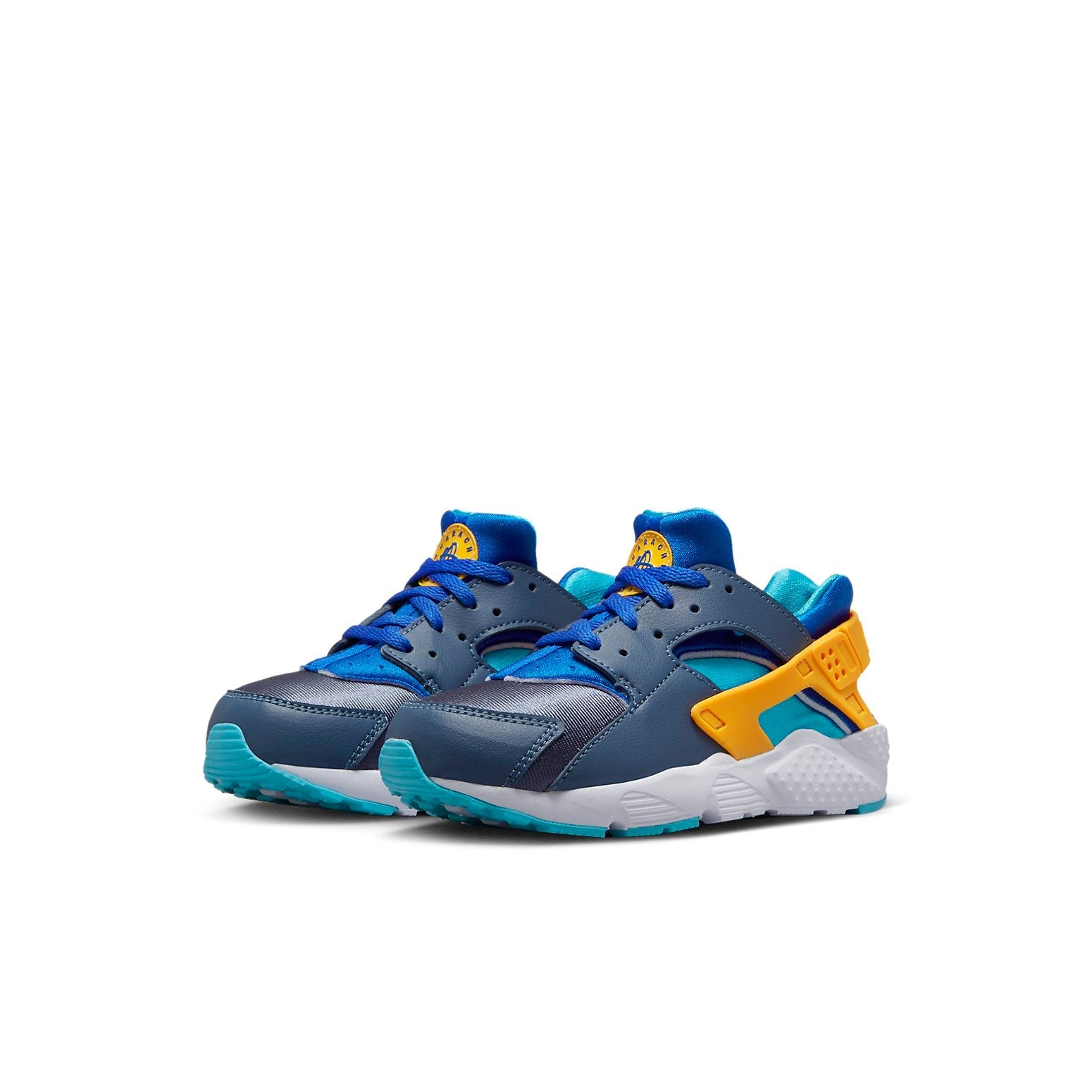 (PS) Nike Huarache Run 'Diffused Blue Laser Orange' 704949-422