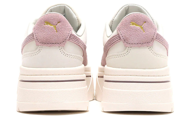 (WMNS) PUMA Mayze Stack Premium 'Whisper White Lilac' 384421-01