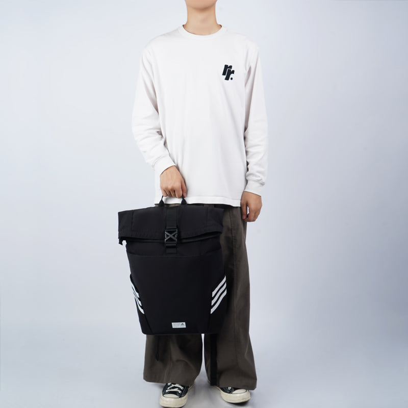 Men's adidas CL BP ROLL Backpack Black GU0873