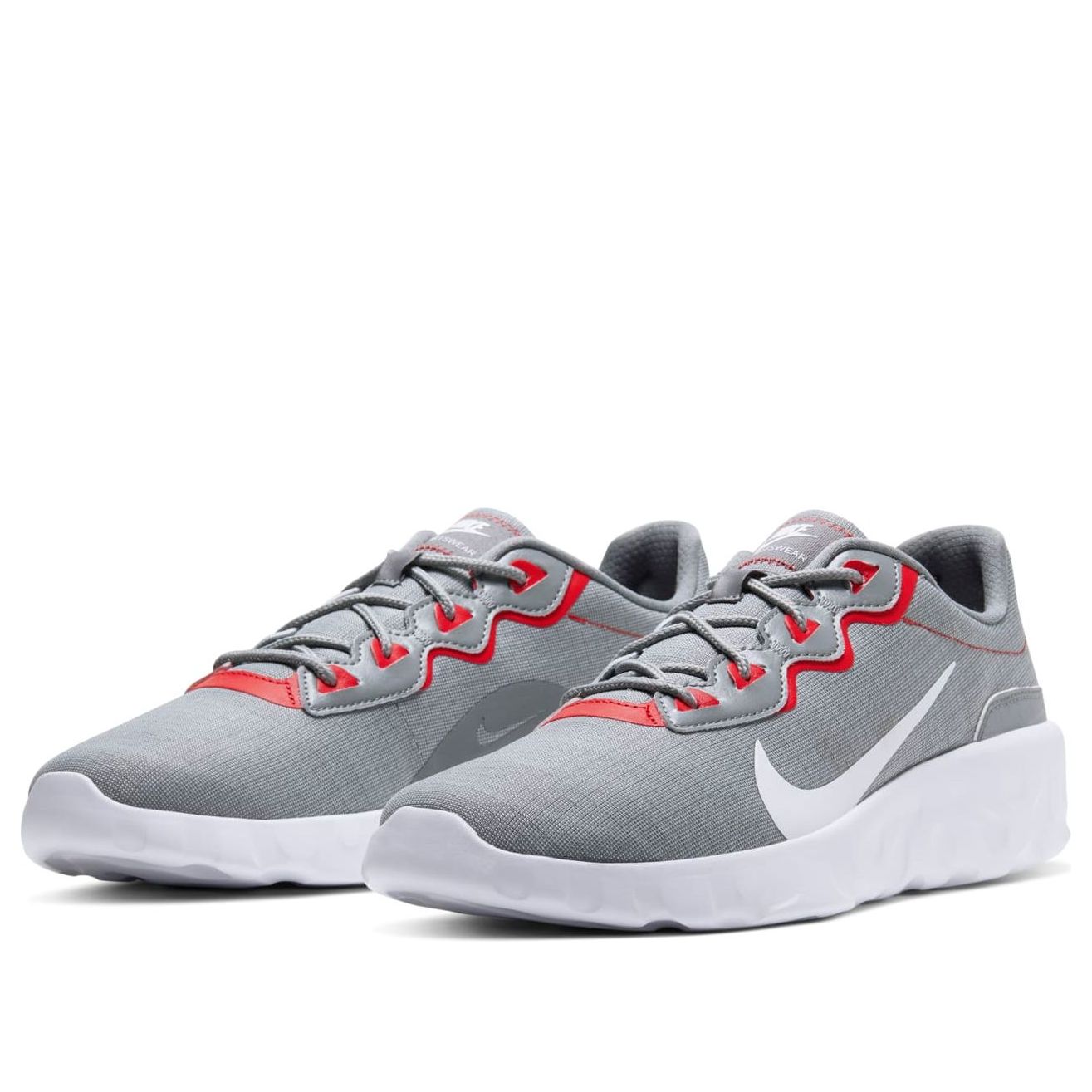 Nike Explore Strada WNTR 'Grey Red White' CQ7626-004