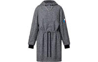 LOUIS VUITTON Long-Sleeved Dresses Women's Dark Gray