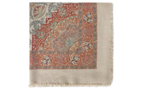 Loro Piana Silk Scarves Women's Brown