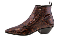 SAINT LAURENT Ankle Boots 4.5cm Women's Brown
