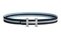 HERMES Belt Men's Blue Width: 3.2cm