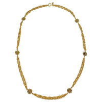 CHANEL 1984 Cc Wheat-chain Necklace