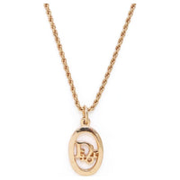 DIOR Logo pendant Wheat Necklace