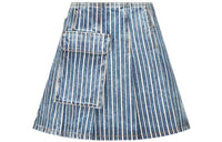 DIOR FW22 Casual Short Skirts Women's Blue