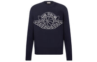 DIOR x Jordan Sweater Unisex Navy Blue