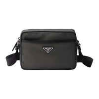 PRADA Recycled Nylon Shoulder Bag Men's Forest