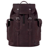 LOUIS VUITTON CHRISTOPHER Epi XL Leather Backpack Medium Size Men's Brown