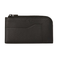 Loro Piana Calfskin Card Holder Men's Black