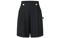 LOUIS VUITTON Casual Shorts Women's Black