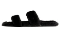 SAINT LAURENT Abrasion-Resistant Stylish Sandals Men's Black