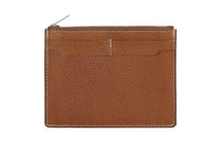 HERMES Barenia Faubourg Calfskin Wallet Women's Brown