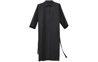 HERMES Long-Sleeved Dresses Women's Black