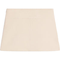 CELINE Trapeze Mini Skirt In Cashmere Tweed