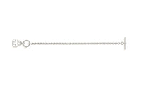 HERMES Constance 925 Sterling Silver Bracelets Unisex