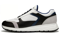 PRADA Low-Top Casual Shoes Men's White Black