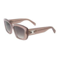 CELINE Irregular Shape Sunglasses Women's Pink