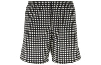 PRADA Swimming Shorts Men's Black White