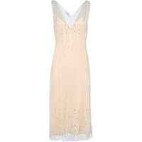 PRADA Crystal embellished Tulle Midi Dress