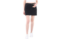 SAINT LAURENT Denim Short Skirts Women's Black
