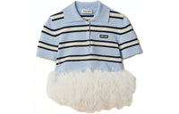 MIU MIU SS23 T-Shirt Women's Light Blue