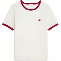 CELINE T-Shirt Women's Gray White