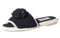 CHANEL Stylish Sandals Women's Black