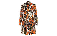 PRADA Long-Sleeved Dresses Women's Multicolor