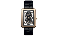 CHANEL BOY · FRIEND Wrist Watch Automatic Mechanical Movement Crocodile Leather Strap 37mm Cut-Out Dial Women's
